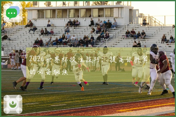2026世界杯投注技巧：提高你胜算的必备秘诀